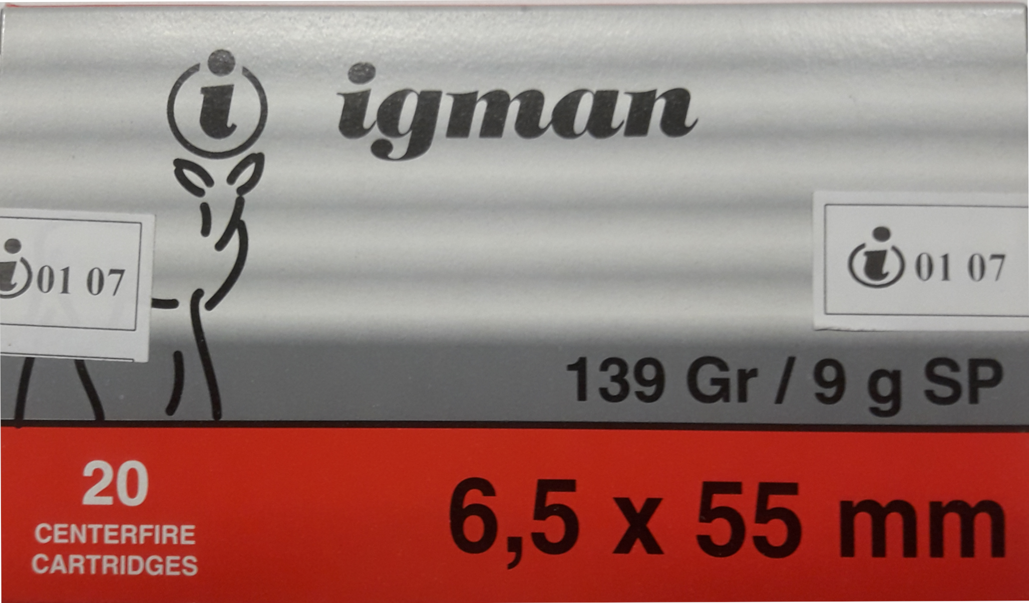 Igman 6,5x55 SP/139grs