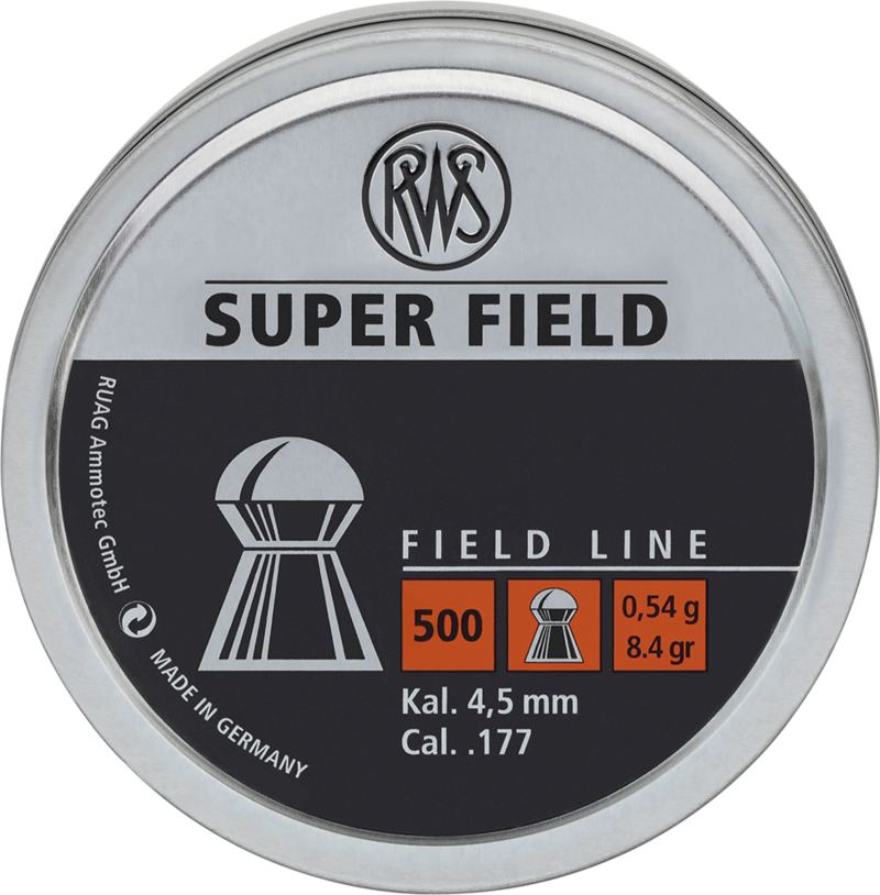 RWS Diabolo Super Field (4,51mm / 500ks)