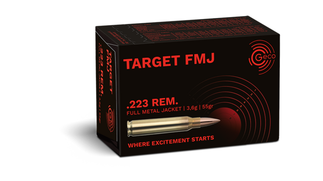 Geco 223 Rem. Target  FMJ 3,6g