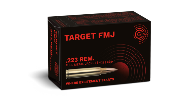 Geco 223 Rem. Target  FMJ 4,1g