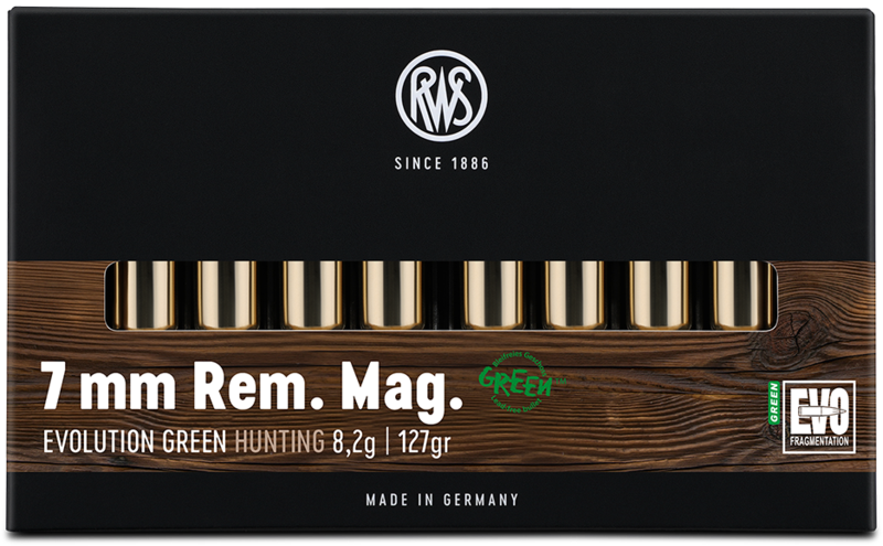 RWS 7mm Rem.Mag. EVO Green/8,2g