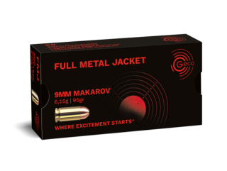 Geco 9mm Makarov FMJ 6,2g