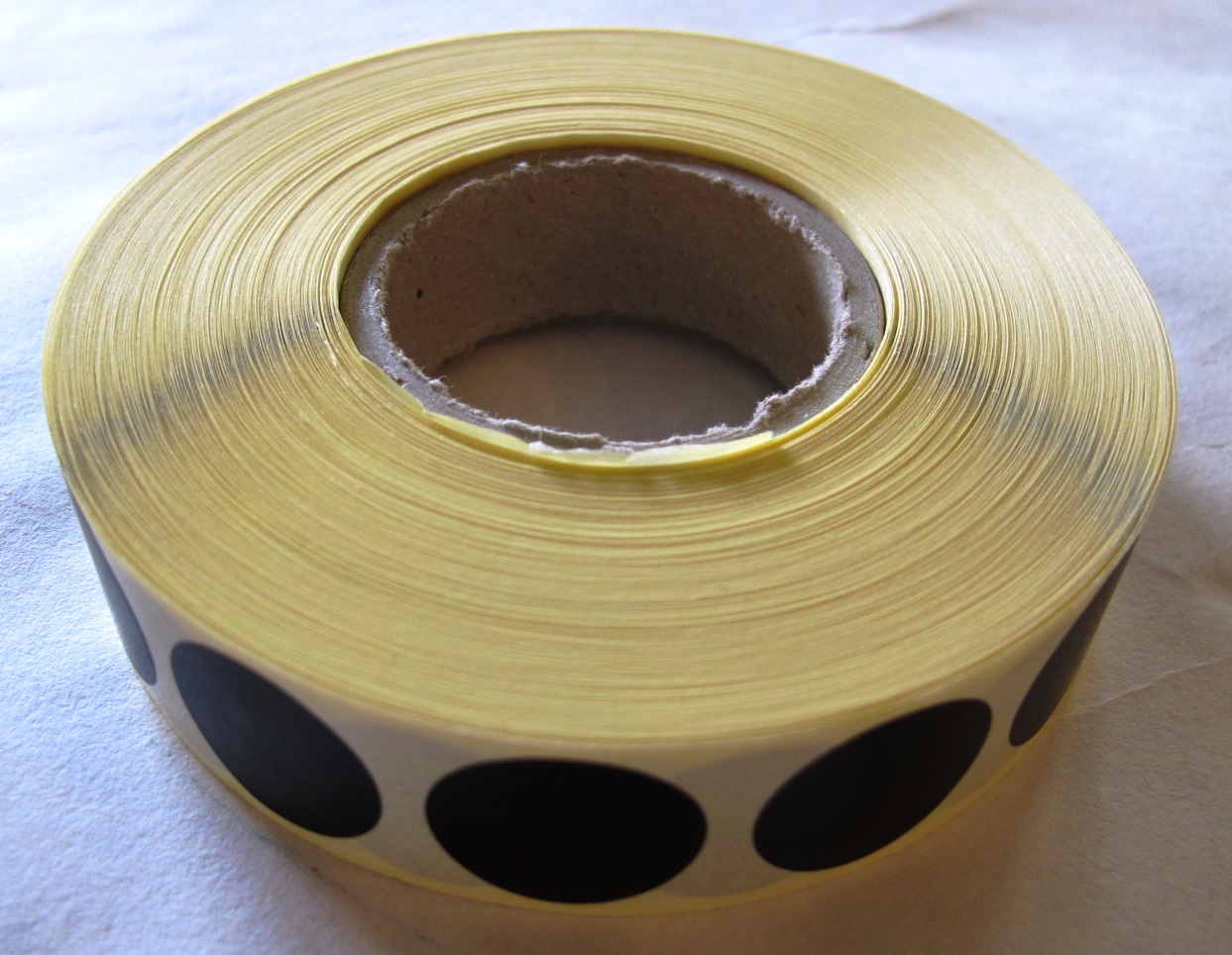 Zálepky na terč - 16mm čierne