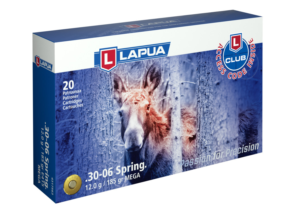 Lapua 30-06 Sprg. Mega 12g