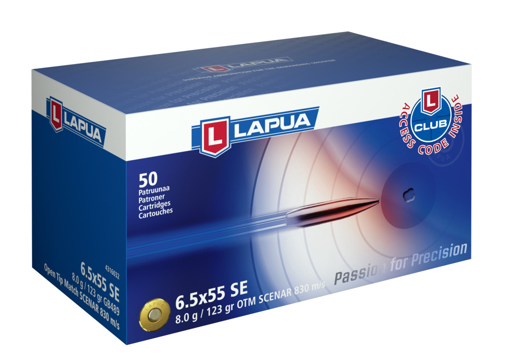 Lapua 6,5x55 SE Scenar 8g