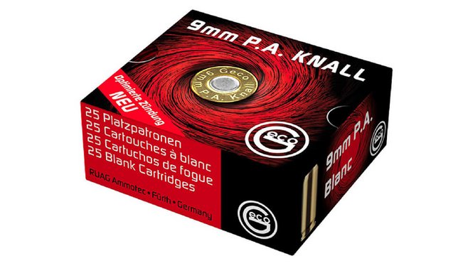 Geco 9mm PA Blank/25ks