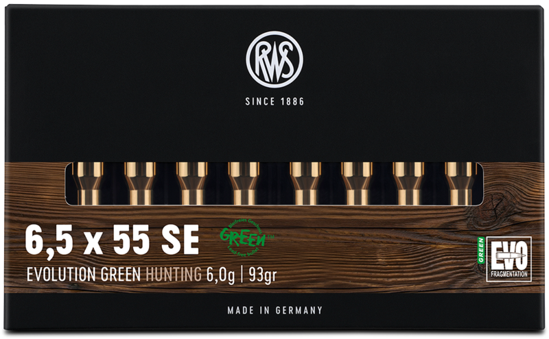RWS 6,5x55 SE EVO Green/6,0g