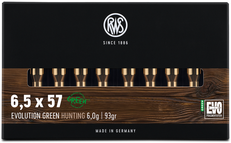 RWS 6,5x57 EVO Green/6,0g