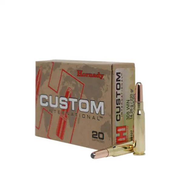 Hornady 308 Win. SP Interlock RN/220grs