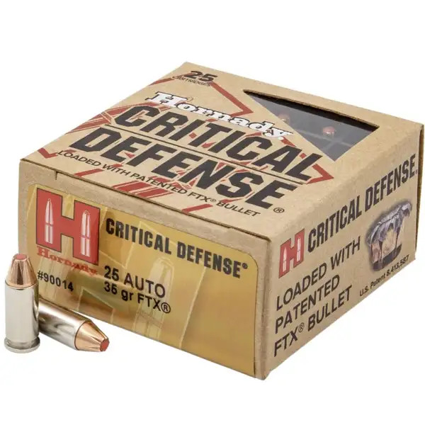 Hornady 6,35 Browning FTX CD/35grs