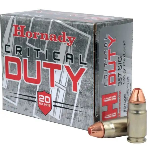 Hornady 357 Sig Critical Duty 8,7g/135gr