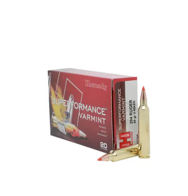 Hornady 204 Ruger V-MAX/SPF/40grs