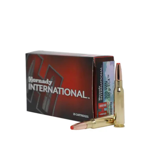 Hornady 308 Win. ECX/SPF/165grs