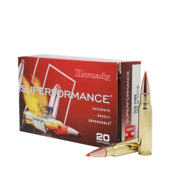 Hornady 308 Win. SST/SPF/165grs