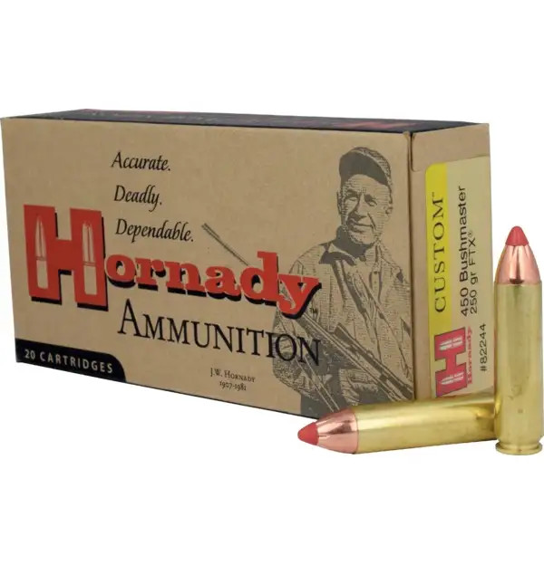 Hornady 450 Bushmaster FTX/250grs