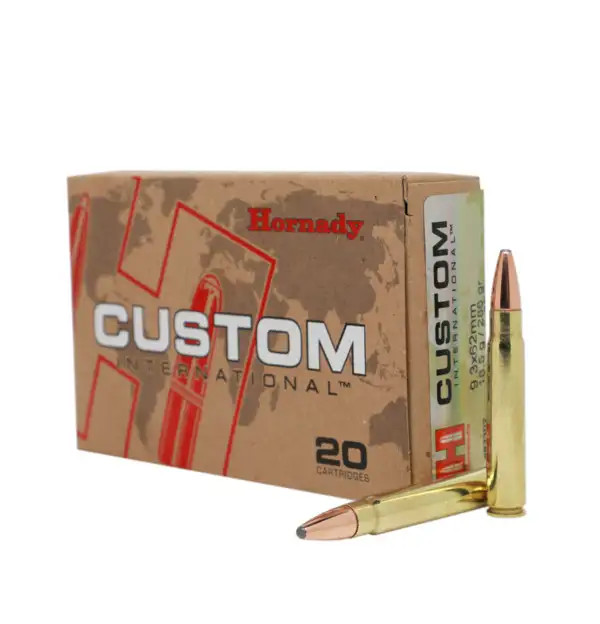 Hornady 9,3x62 SP Interlock/286grs