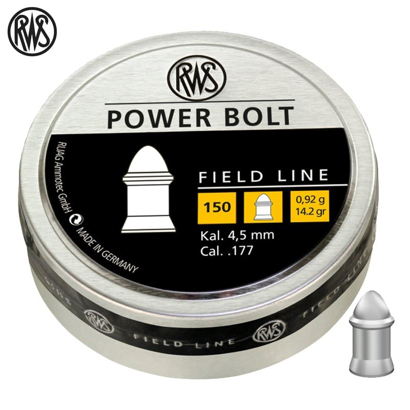 RWS Diabolo Power Bolt (4,5mm / 150ks)